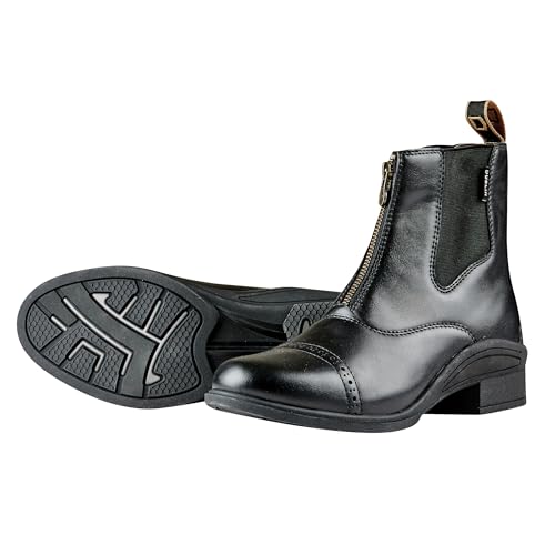 Dublin Altitude Zip Paddock Boots, Black, Ladies 6.5